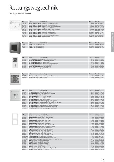 Preisliste InDesign - Eff Eff