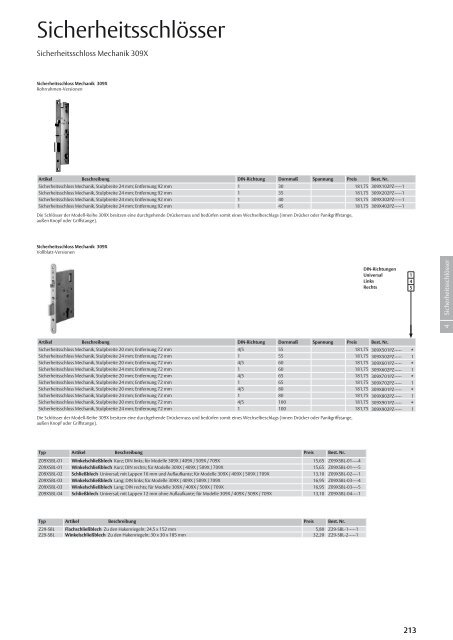 Preisliste InDesign - Eff Eff