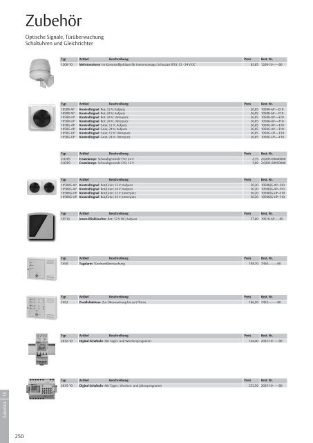 Preisliste InDesign - Eff Eff