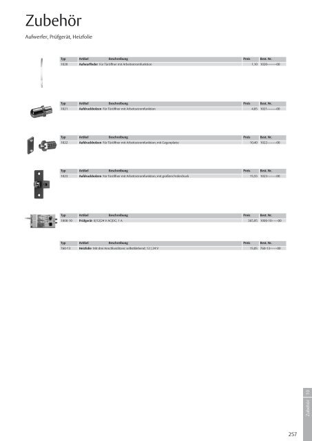 Preisliste InDesign - Eff Eff