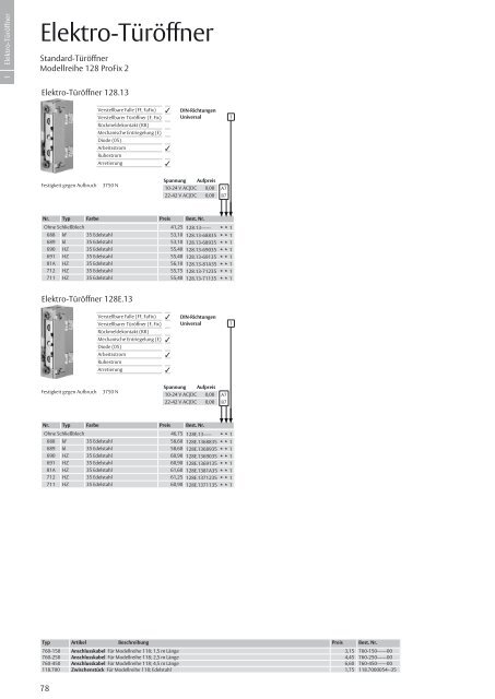 Preisliste InDesign - Eff Eff