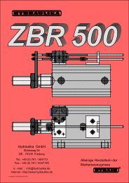ZBR 500 - Hydraulika GmbH