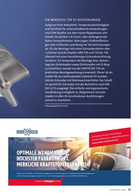 O+P Fluidtechnik 9/2018