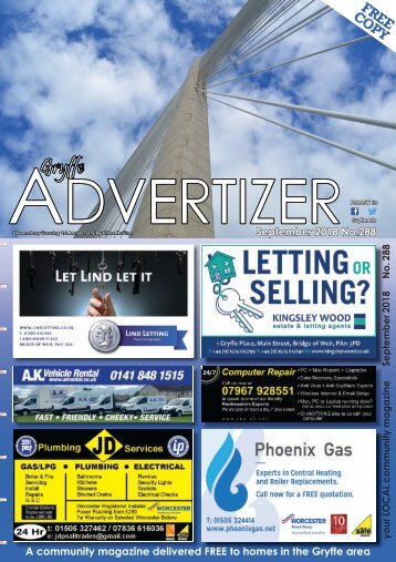 288 September 2018 - Gryffe Advertizer