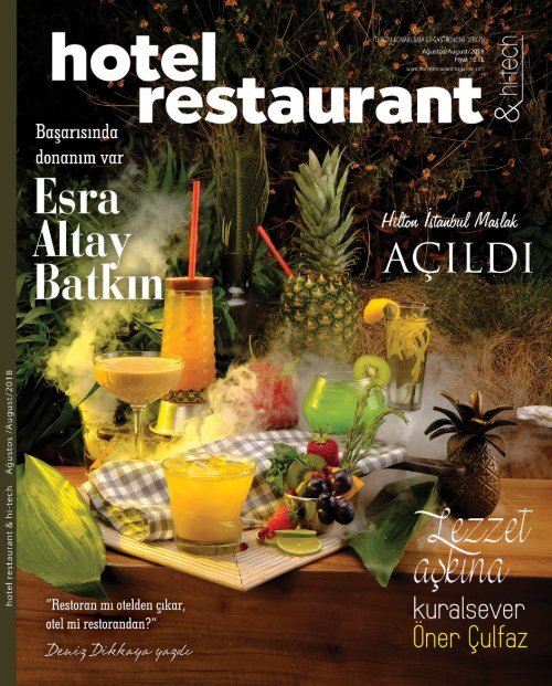 hotel restaurant & hi-tech August 2018