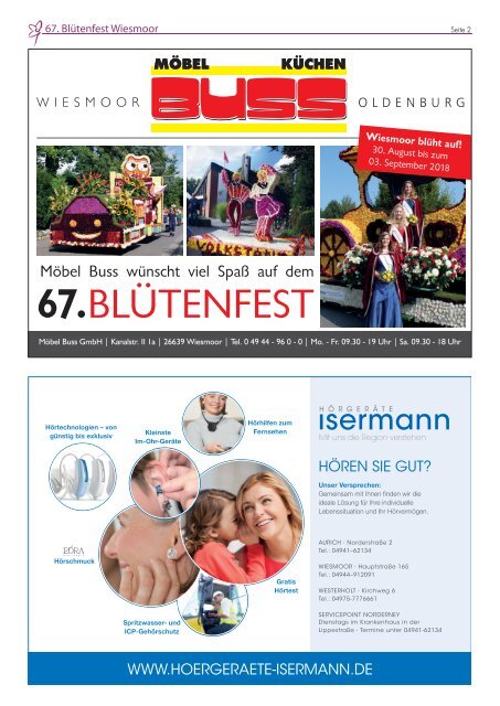 Festschrift Blütenfest 2018