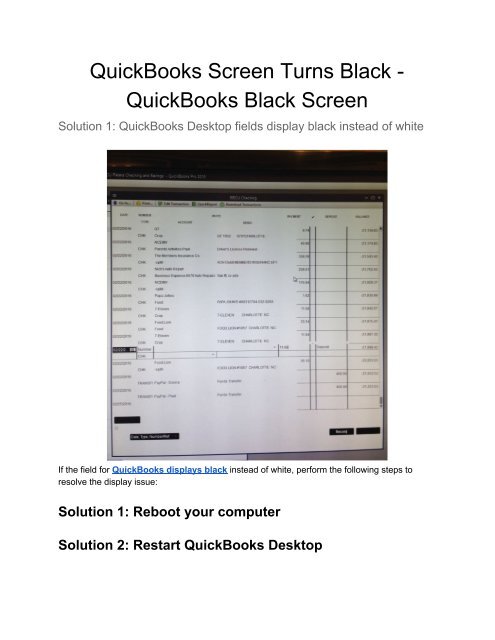 quickbooks for mac display issues quickbooks for mac display issues