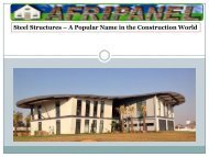 Steel Structures - A Popular Name in the Construction World