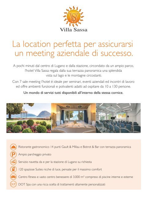 Ticino Meeting Guide
