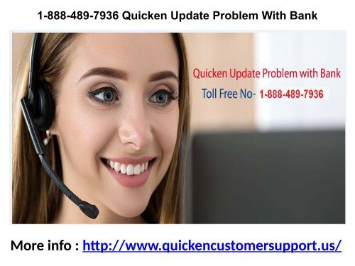 1-888-489-7936 Quicken Technical Support Phone Number