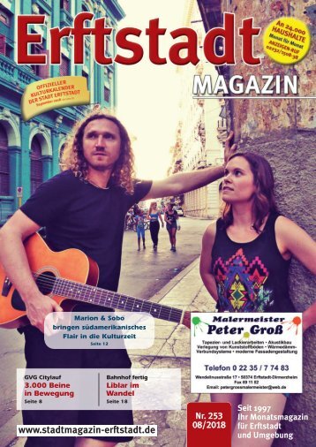 Erftstadt Magazin August 2018