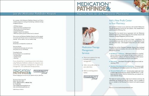 Medication Pathfinder Brochure