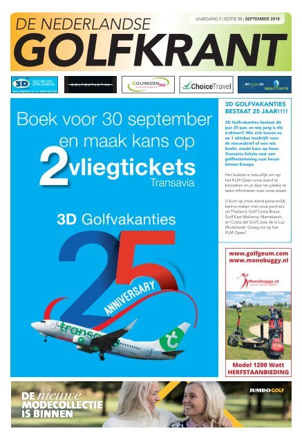 De Nederlandse Golfkrant september 2018