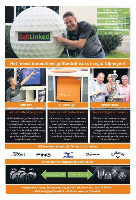 De Nederlandse Golfkrant september 2018