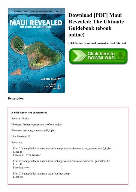 maui revealed the ultimate guidebook second edition maui revealed the ultimate guidebook second edition