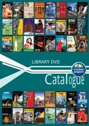 Library DVD catalogue - Marcom Projects