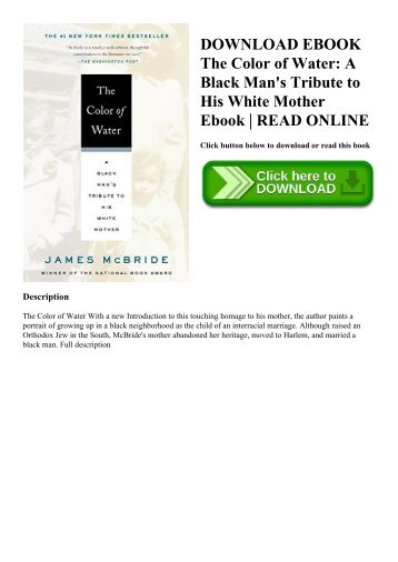 the color of water by james mcbride online
