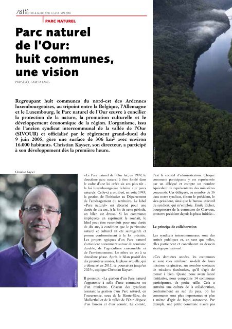 Guide des communes 2018