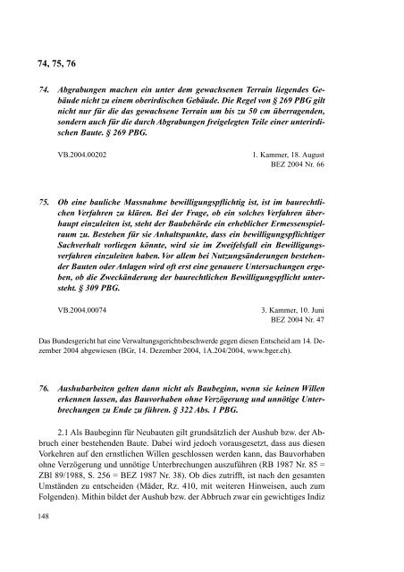 C. Raumplanungs- und Baurecht - Verwaltungsgericht des Kantons ...