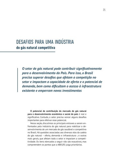 ABEGAS - Uma industria do GN competitiva para o Brasil