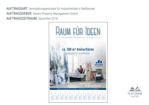 Arbeitsprobe blätterkatalog