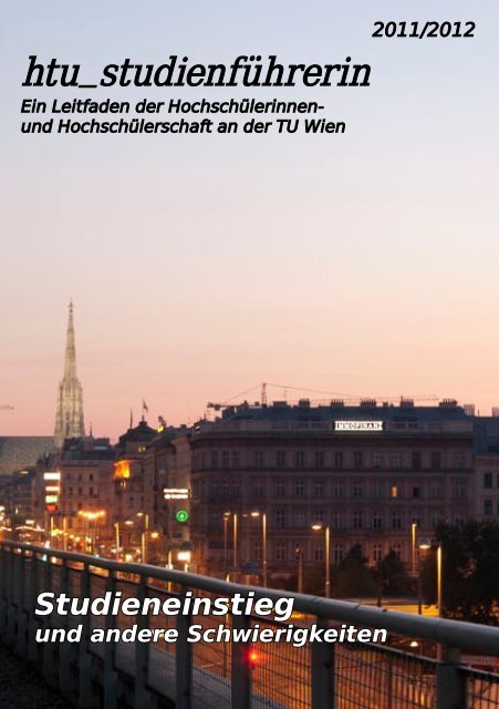 2011/2012 - HTU HochschülerInnenschaft an der TU Wien