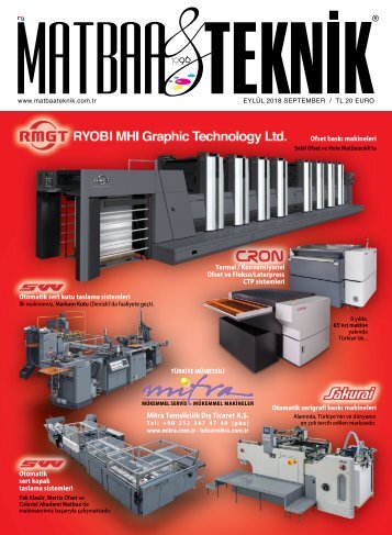 Matbaa & Teknik September 2018