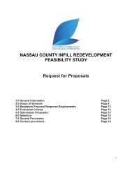 NASSAU COUNTY INFILL REDEVELOPMENT FEASIBILITY STUDY ...