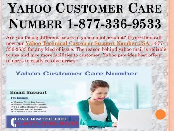 1877-503-0107 | Yahoo mail Customer toll-free Number