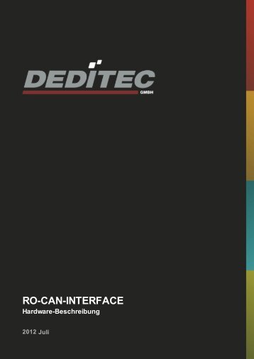 Software - bei DEDITEC