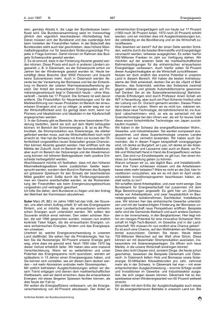 Amtliches Bulletin der Bundesversammlung Bulletin officiel de l ...