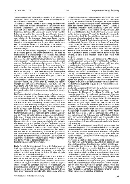 Amtliches Bulletin der Bundesversammlung Bulletin officiel de l ...