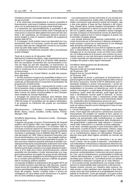 Amtliches Bulletin der Bundesversammlung Bulletin officiel de l ...