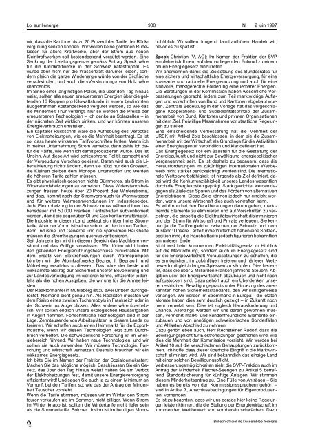 Amtliches Bulletin der Bundesversammlung Bulletin officiel de l ...