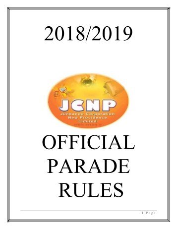 2018 - 2019 JCNP RATIFIED Rules - 8.1.2018