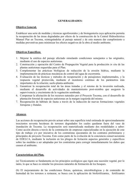 proyecto hidroeléctrico manuel piar - Comité Argentino de Presas