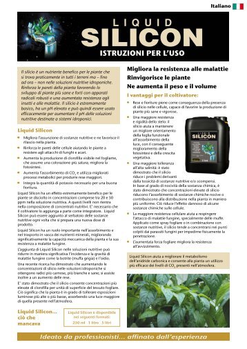 IstruzIonI per l'uso LIQUID - Growth Technology