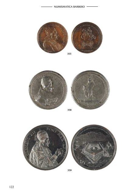 MEDAGLIE DEI PONTEFICI 2012 - Numismatica Barbero