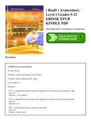 ( ReaD ) Avancemos!  Level 1 Grades 9-12 EBOOK EPUB KINDLE PDF