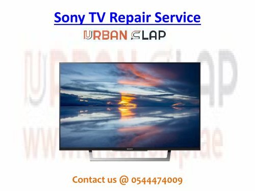 Sony TV Repair Service