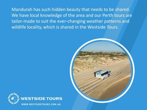 Things to Do in Mandurah - Westside Tours
