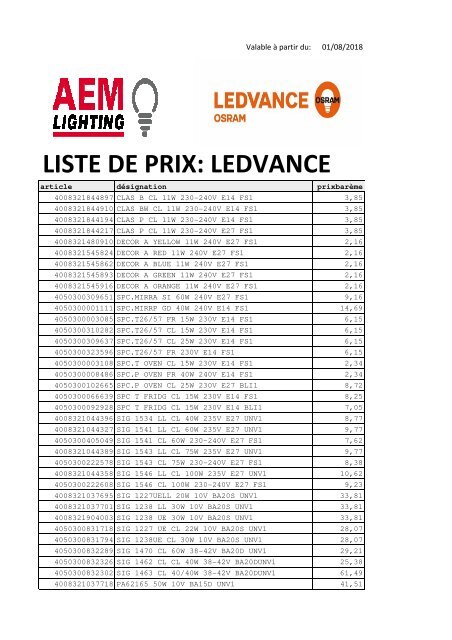 QTP-OPTIMAL 1X18-40/220-240 VS20 OSRAM - Ballast Électronique