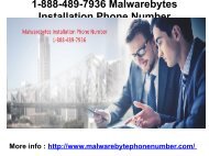 1-888-489-7936 Malwarebytes Installation Phone Number