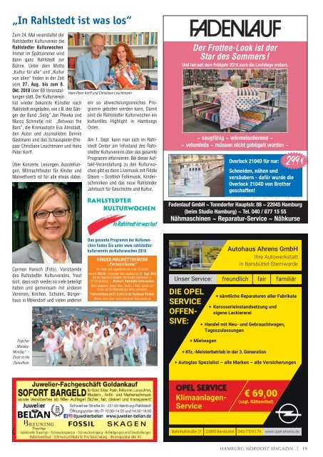 Hamburg Nordost Magazin Ausgabe 4-2018