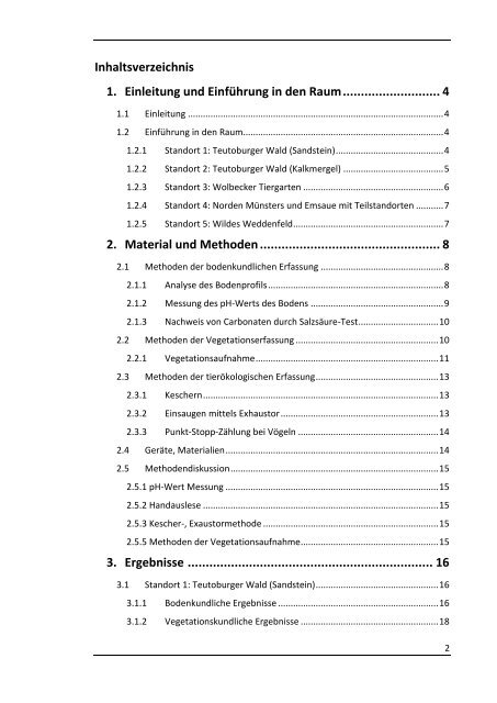 Protokoll zur Übung Physische Geographie ... - Alexander Jonas