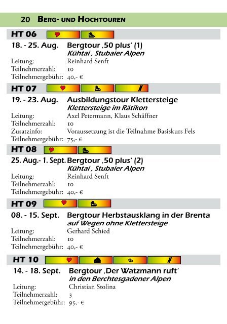 LU-alpin 1/2004 - Deutscher Alpenverein Sektion Ludwigshafen eV