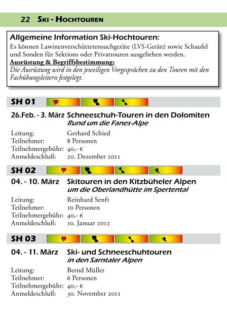 LU-alpin 1/2004 - Deutscher Alpenverein Sektion Ludwigshafen eV