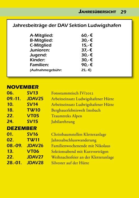 LU-alpin 1/2004 - Deutscher Alpenverein Sektion Ludwigshafen eV