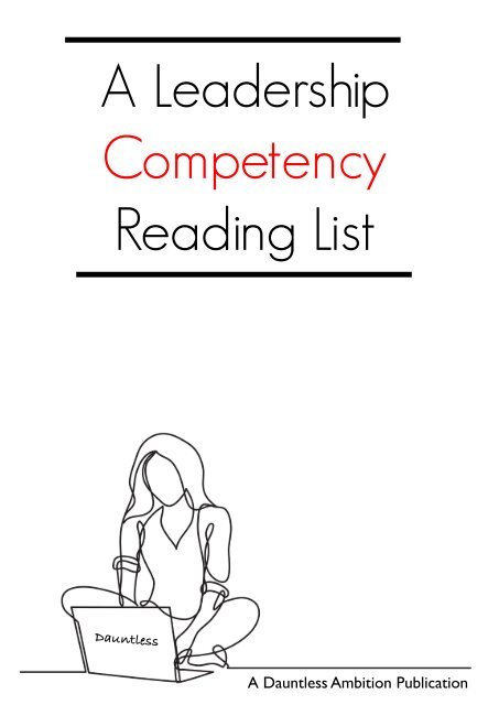 Leadership Competency Reading List
