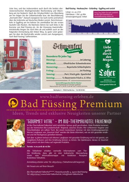 wasistlos Bad Füssing Magazin September 2018